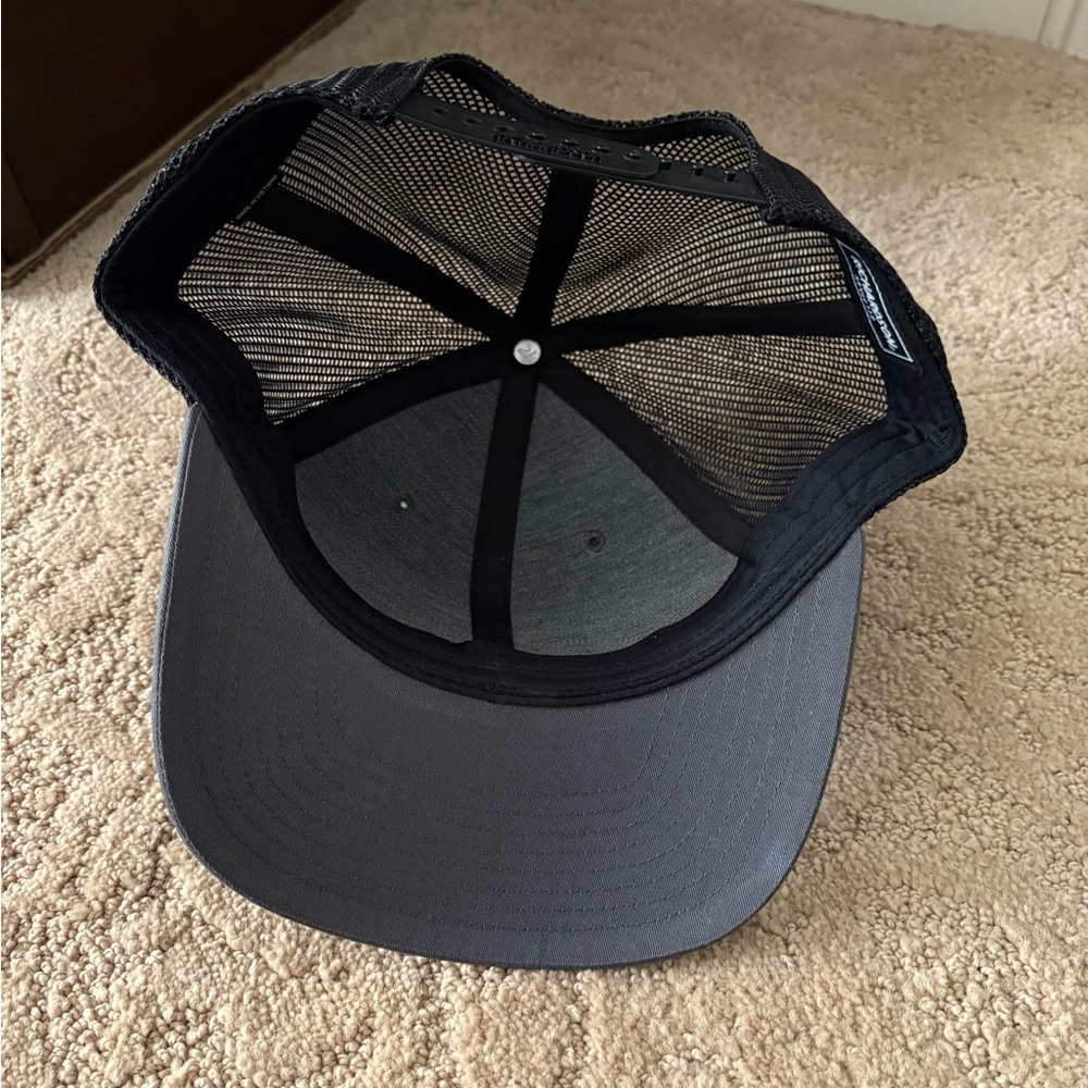 Richardson Style 112 Green Diamond Gray and Black Trucker Hat - Picture 2 of 4